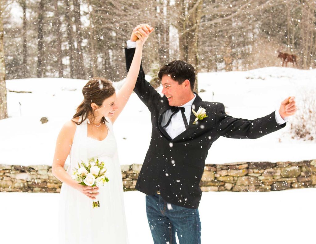 Winter weddings custom ceremonies
